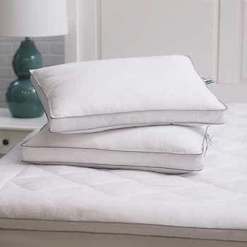 Diamond plus Quilted Bed Pillows for Sleeping Queen Size 4 Pack