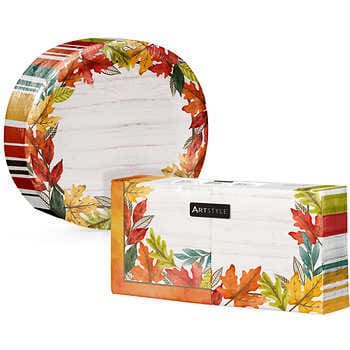 Paper plate, bowl, napkin dispenser -3014